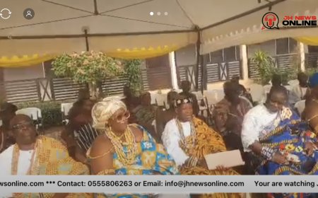 ((JH News)) Respect us with a little  humility - Torgbey Akpo Ashiatakkpo VI To