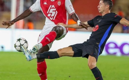Ghana defender Mohammed Salisu reacts to ‘unforgettable’ Champions League debut against Barcelona
