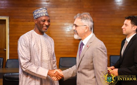 Turkish Ambassador Pays Courtesy Call on Interior Minister