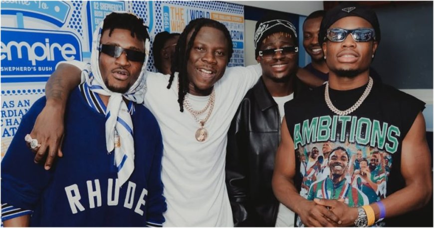 Black Stars trio join Stonebwoy at London concert