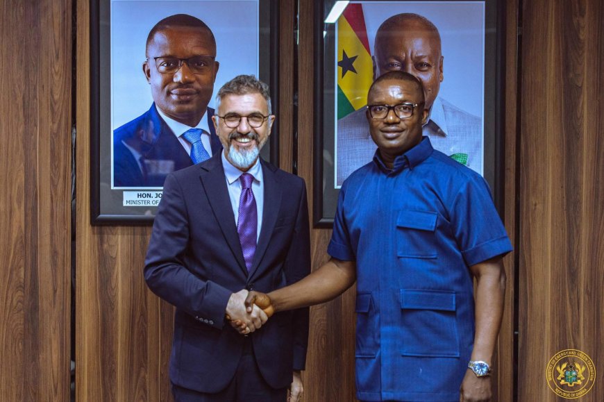 Turkey’s Ambassador Strengthens Energy Ties with Ghana in Courtesy Call on Minister