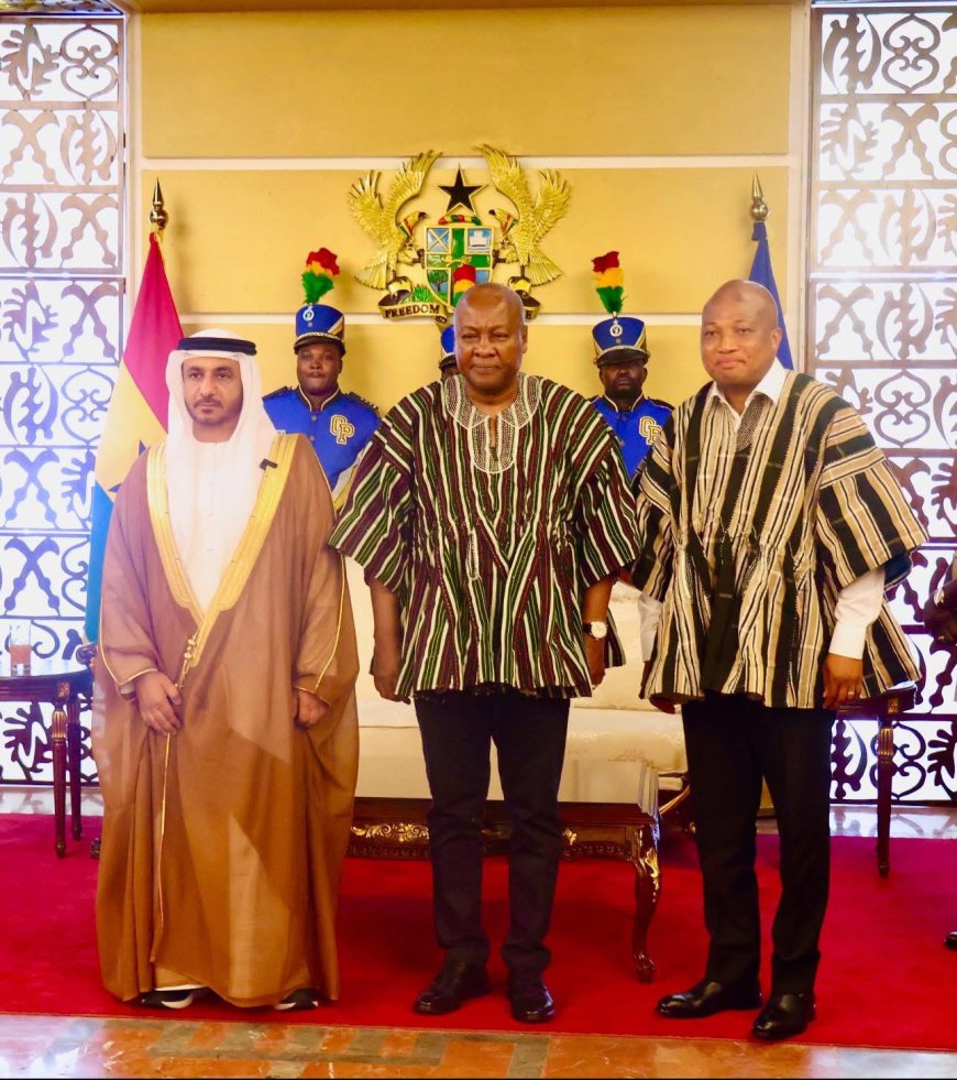 Five Envoys Present Letters of Credence to President Mahama
