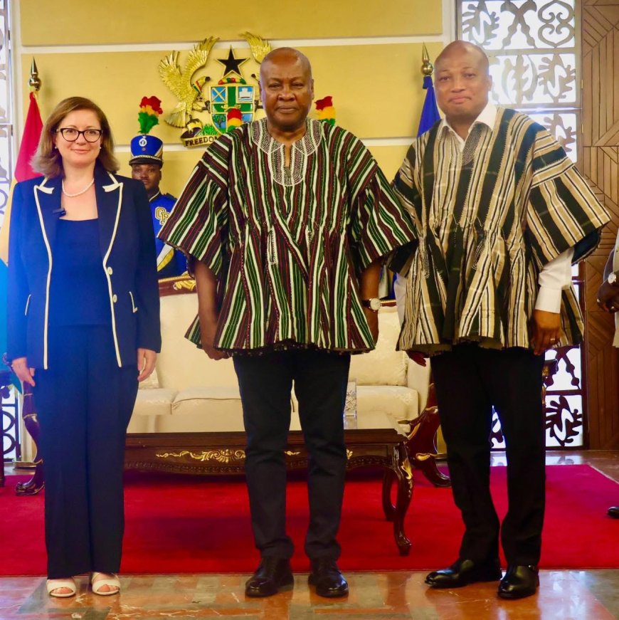 Five Envoys Present Letters of Credence to President Mahama