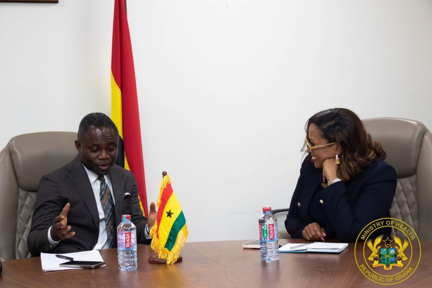Barbados High Commissioner, Health Minister Discuss Strengthening Ghana’s Health Sector