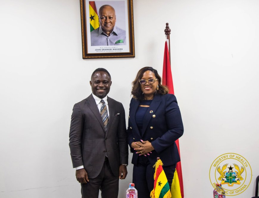 Barbados High Commissioner, Health Minister Discuss Strengthening Ghana’s Health Sector