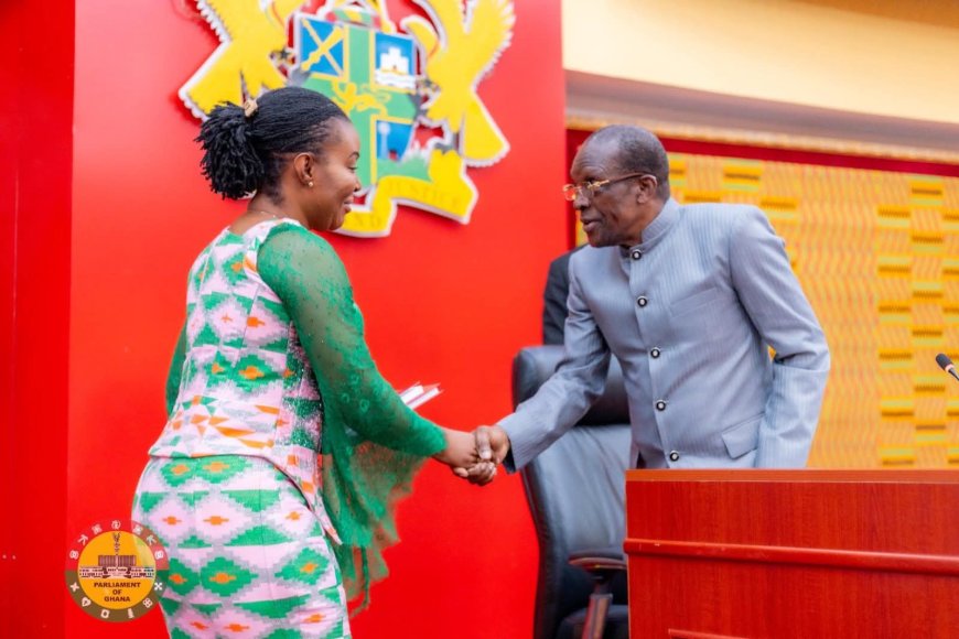 EWURABENA AUBYNN SWORN IN AS ABLEKUMA NORTH MP AFTER MINORITY WALKOUT
