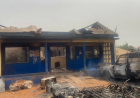 Angry Youth Torch Kukurantumi Police Station After Suspect’s Death in Custody