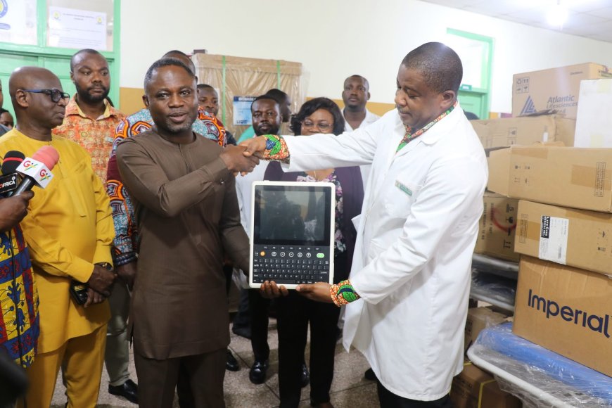Health Minister Donates $1.5 Million in Equipment to Ga North Municipal Hospital