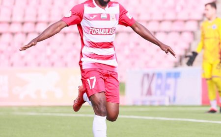 Joseph Akomadi will lead his team on the battle field on Friday as they travel to the home grounds of Kujhand fc in the Tajikistan league