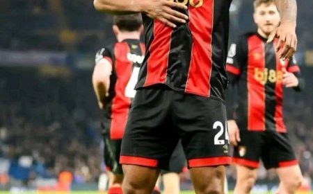 Black Stars player, Antoine Semenyo Wins Male Footballer Of The Year (Foreign based) at 2025 the SWAG Awards