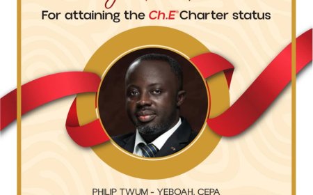 Philip Twum Yeboah attains Prestigious Chartered Economic Policy Analyst (Ch.E) Status from GAFM