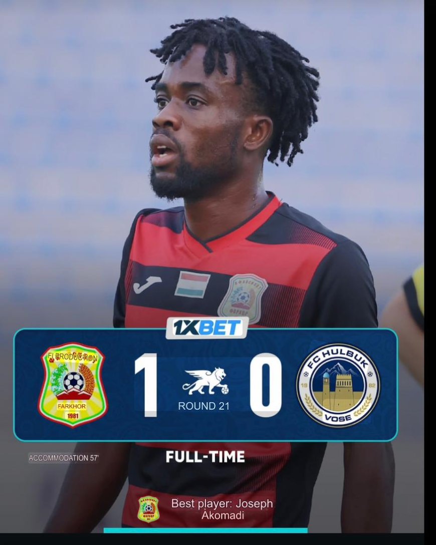 It has to be Joseph Akomadi to help with a magic display to secure a victory for his team and also was crown as the best player for their game today