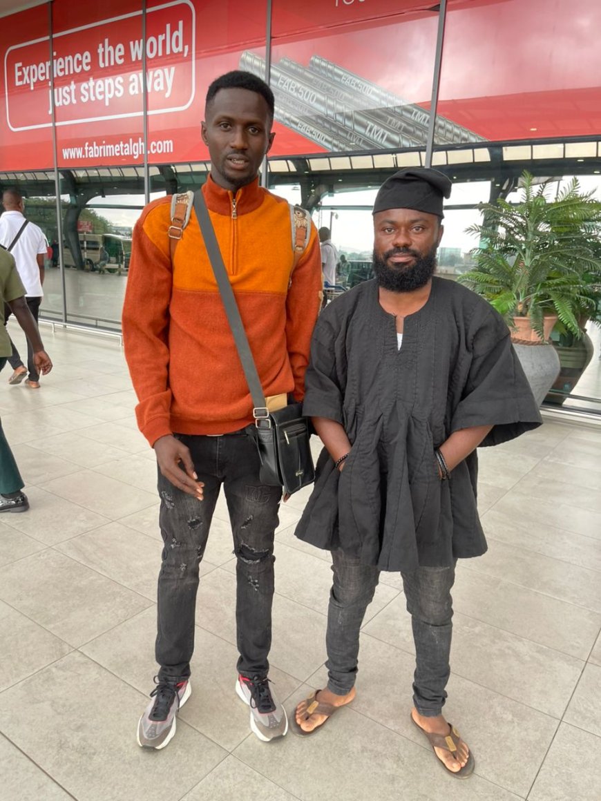 Ernest Addo has finally depart from Ghana to meet his newest team pelicans Sports Club in Sri Lankan