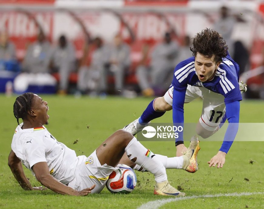 Japan Coach Hajime Moriyasu Wishes Ghana’s Francis Abu a Speedy Recovery After Kirin Cup Injury