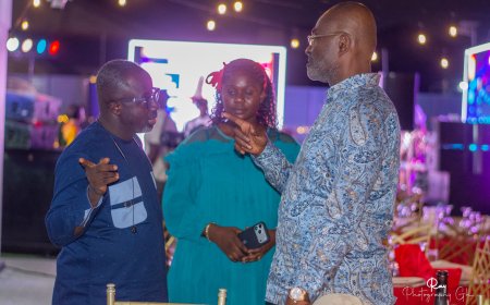 Philip Twum Yeboah Donates Campaign Materials to Kennedy Agyapong Ahead of NPP Primaries