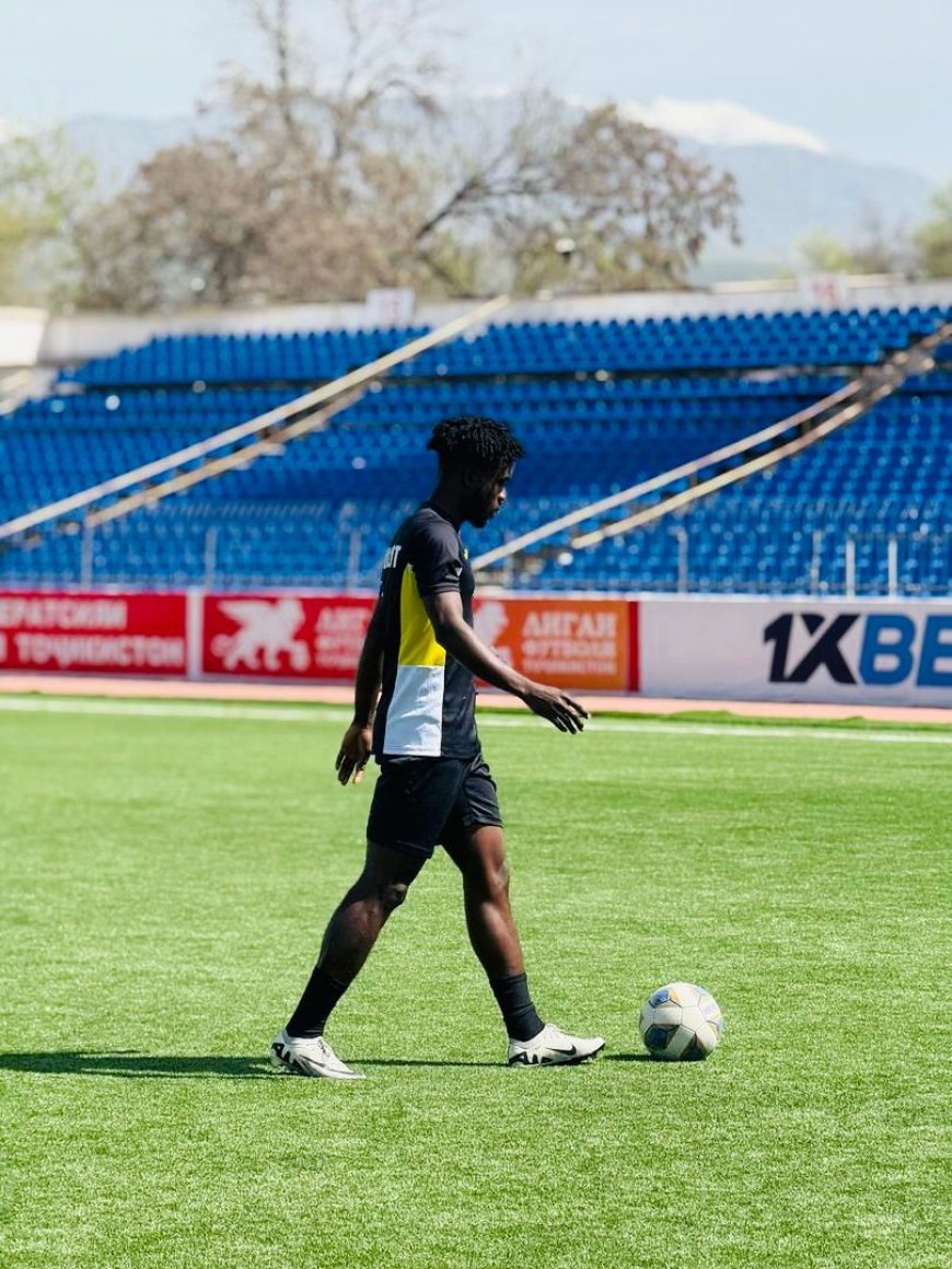 Since the Tajikistan Higher League is over, something special is cooking in the camp of our master class player Joseph Akomadi