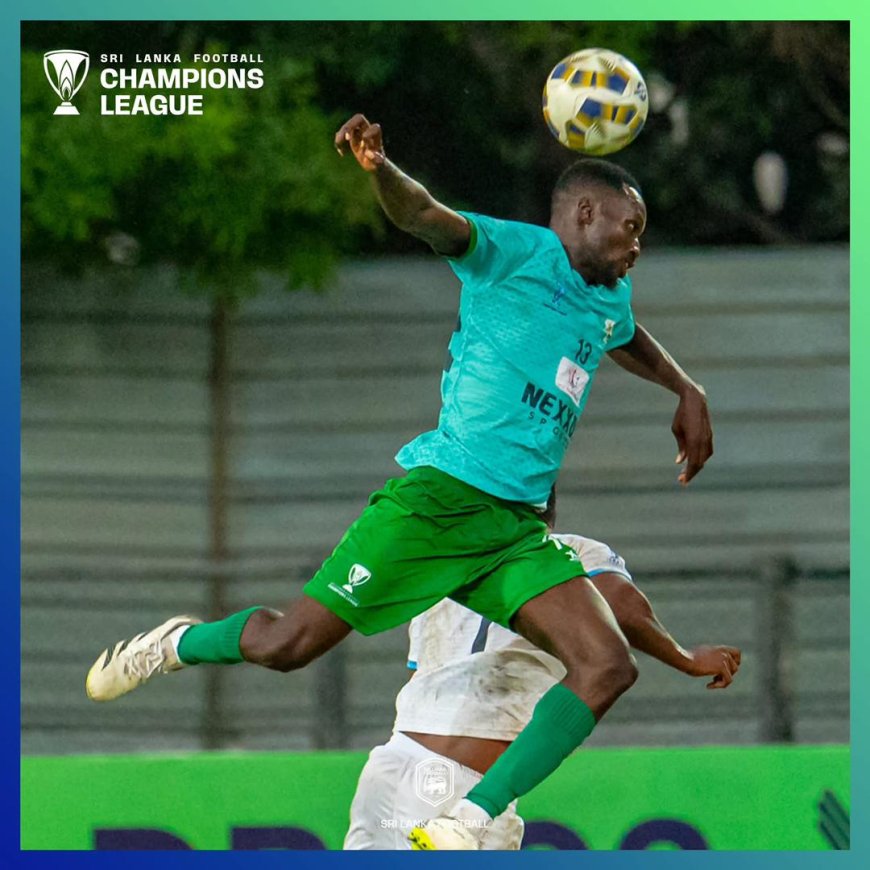 Teams in Sri Lanka has started training again since the weather there is stable and Pelicans Sports Club tails man, Ernest Addo is given a great performance on training which has made his team managers seems to be more impressive