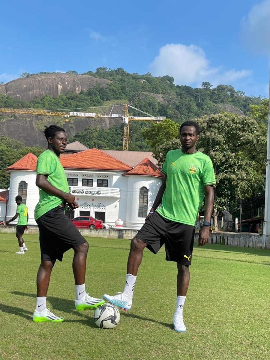 Ernest Addo and Kojo Anokye put up great performance in their game against Sri Lanka Police SC in the Sri Lankan Champions league as Kojo Anokye scored the solo goal in the game for Pelicans