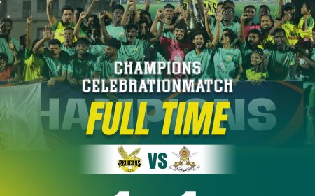 Addo's Late Strike Secures Point for Pelicans SC in Champions Celebration Match